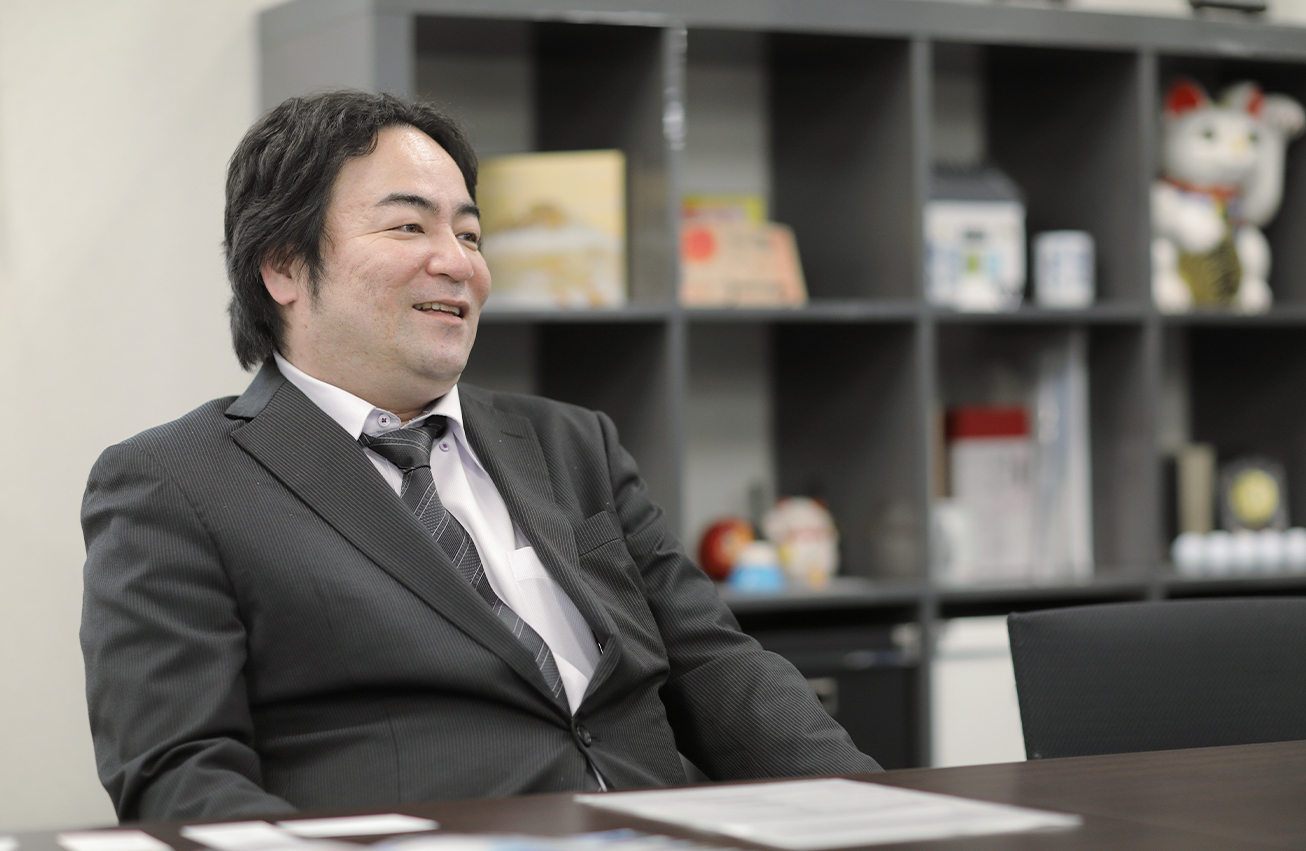 インタビュー風景