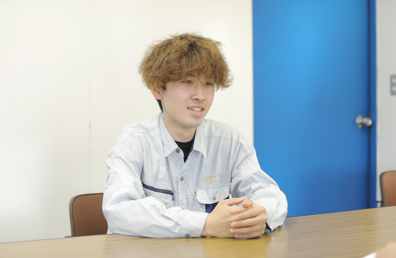 インタビュー風景